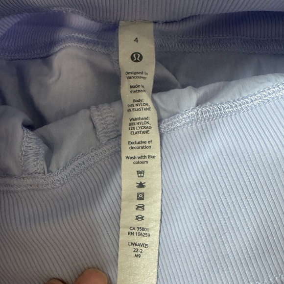 Lululemon Athletica Soft Blue/lavender dance studio mid rise jogger - Picture 3 of 6